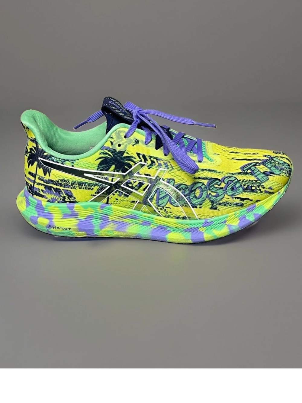 Asics Noosa Tri 14 Women's Running Shoes Safety Yellow/Midnight Size 8B